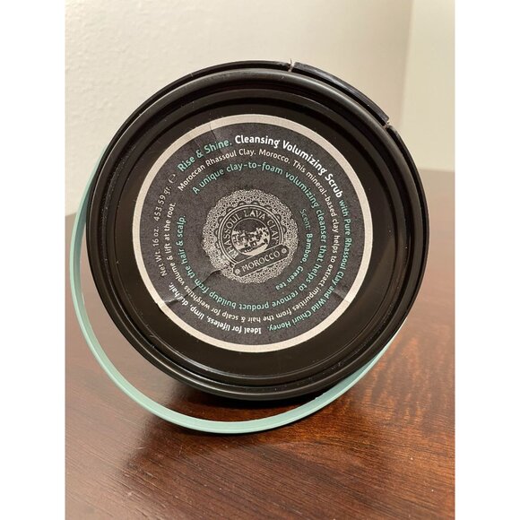 Rise & Shine Bamboo Green Tea Cleansing,  Volumizing Scrub 16oz - Picture 2 of 4